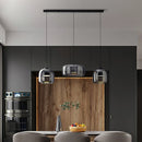 Axyaa Glass Dining Room Pendant Lamp for Stylish Nordic Home Decor
