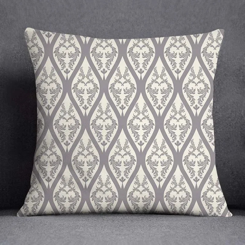 Axyaa Floral Geometric Pillowcase Set Home Decor