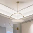 Axyaa Modern Pendant Lights: Indoor LED Chandelier for Stylish Dining Room