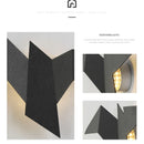 Axyaa Nordic Iron Bird Wall Lamp for Home Decor and Lighting
