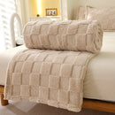 Axyaa Cozy Flannel Fleece Blanket, 180*200cm, Single Double Size