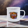 Axyaa Halloween Dwarf Pumpkin Enamel Mug: Holiday Gift, Cute Drinkware