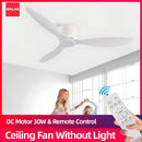 Axyaa Nordic Ceiling Fan with 6 Speed Remote Control for Large Spaces