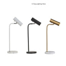 Nordic Marble Table Lamp Tricolor Light for Home Office Setup by Axyaa