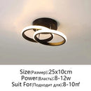 Axyaa Modern LED Ceiling Lamp Minimalist Style for Indoor Lighting
