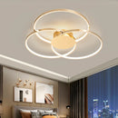 Axyaa Nordic LED Ceiling Light for Bedroom, Living Room, Study, Modern Home Decor