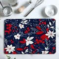 Axyaa Christmas Coffee Table Drain Pad: Absorbent & Anti-Slip Square Mat