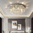 Axyaa Crystal LED Ceiling Lamp for Bedroom Living Room Art Deco Lighting Fixtures