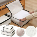 Axyaa Large Quilt Storage Bag - Dust-proof Closet Organizer for Blankets & Duvets