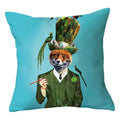 Axyaa Geometric Character Pillowcase | Sofa Home Decor Polyester Cushion