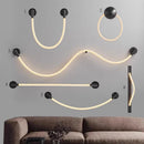 Axyaa LED Woven Thread Wall Sconce for Modern Soft Atmosphere in Home, Living Room or Bedroom