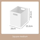 Axyaa Clear Drawer Boxes with Lids & Wheels - Household Plastic Organizers