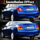 Axyaa Tail Lamps Set - Nissan Almera 2011-2016 Rear Lights Car Accessories