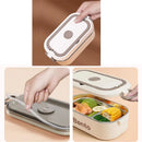 Axyaa 3-Layer Stainless Steel Lunch Box Set
