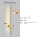 Axyaa Nordic Dimmable LED Wall Lights Rotatable for Bedroom Living Room Home