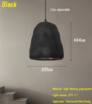 Axyaa Nordic Wabi Sabi LED Chandeliers Pendant Lamp for Dining Room & Bedroom Lighting