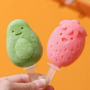 Axyaa Ice Cream Silicone Popsicle Molds - Large Capacity Homemade Tray