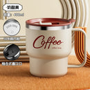 Axyaa Double-Wall Stainless Steel Coffee Mug with Lid, Spill-Proof Travel Cup