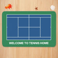 Axyaa Non-slip Tennis Court Door Mat Carpet for Home Decoration