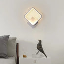 Axya LED Wall Lamp: Minimalist Round Square Sconces for Modern Living Spaces