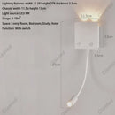 Axyaa Rotating Wall Lamp with USB Port for Bedside, Study, and Decor
