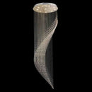 Axyaa Spiral Ladder LED Chandelier for Modern Dining Room Lighting