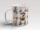 Axyaa Off-Road Bike Lover Mug: Ceramic Tea Cup for Friends, Birthday Gift