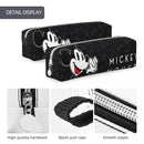 Axyaa Mickey Mouse Minnie Pencil Case: Big Capacity Stationery Bag Office Gifts