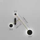 Axyaa Modern Linear Wall Lamp for Living Room Bedroom Hallway Lighting