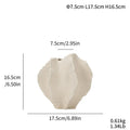 Axyaa Ceramic Vase: Artistic Pottery Sculpture for Advanced Flower Arrangements and Home Decor