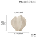 Axyaa Ceramic Vase: Artistic Pottery Sculpture for Advanced Flower Arrangements and Home Decor