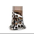 Axyaa Geometric Acrylic Glass Vase for Modern Flower Arrangement