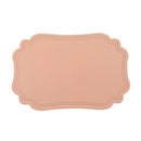 Axyaa Orange Halloween PU Leather Placemats - Set of 10