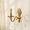 Axyaa Crystal Luxury Candle Wall Lamp for Bedroom, Living Room, Aisle, Staircase
