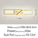 Axyaa Modern LED Strip Ceiling Light for Home Décor