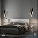 Axyaa Bubble Acrylic Pendant Light, Modern Integrated LED Ceiling Lamp
