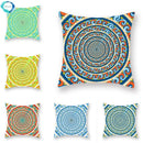 Axyaa Geometric Pattern Decorative Cushion Cover Square Throw Pillowcase Home Sofa Decoration