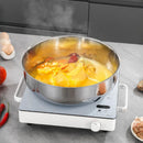 Axyaa Stainless Steel Mixing Bowls for Dough Kneading, Pasta Making, Soups & More