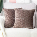 Axyaa Soft Solid Color Cushion Cover Set Luxury Home Decor Sofa Seat Pillow Case