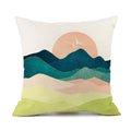 Axyaa Sunset Cactus Desert Cushion Cover - Home Decor Sofa Pillow Case