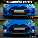 Axyaa LED Fog Lamps Daytime Running Lights Toyota Yaris Vios 2020-2022