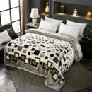 Axyaa Double Thickened Raschel Blanket for Winter Warmth