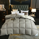 Axyaa Goose Down Comforter Quilted Double Single Size Winter Blanket