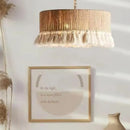Axyaa Handmade Rattan Pendant Lights for Nordic Home Decor