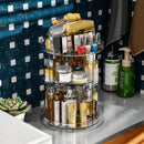 Axyaa Rotating Makeup Organizer Shelf for Cosmetics and Accessories