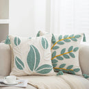 Bohemian Moroccan Velvet Embroidered Cushion Cover by Axyaa