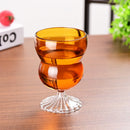 Axyaa 300ML Colored Glass Cup Water Bottle Coffee Tea Drinkware Mug