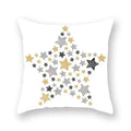 Axyaa Geometric Print Peach Skin Pillowcase for Car, Office, Sofa - Wholesale