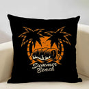 Axyaa Skull Head Pillow Cover Black Cartoon Design 45x45cm