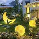Axyaa LED Moon Lights: Outdoor Waterproof Garden Decor, DIY Bedroom & Living Room Lighting